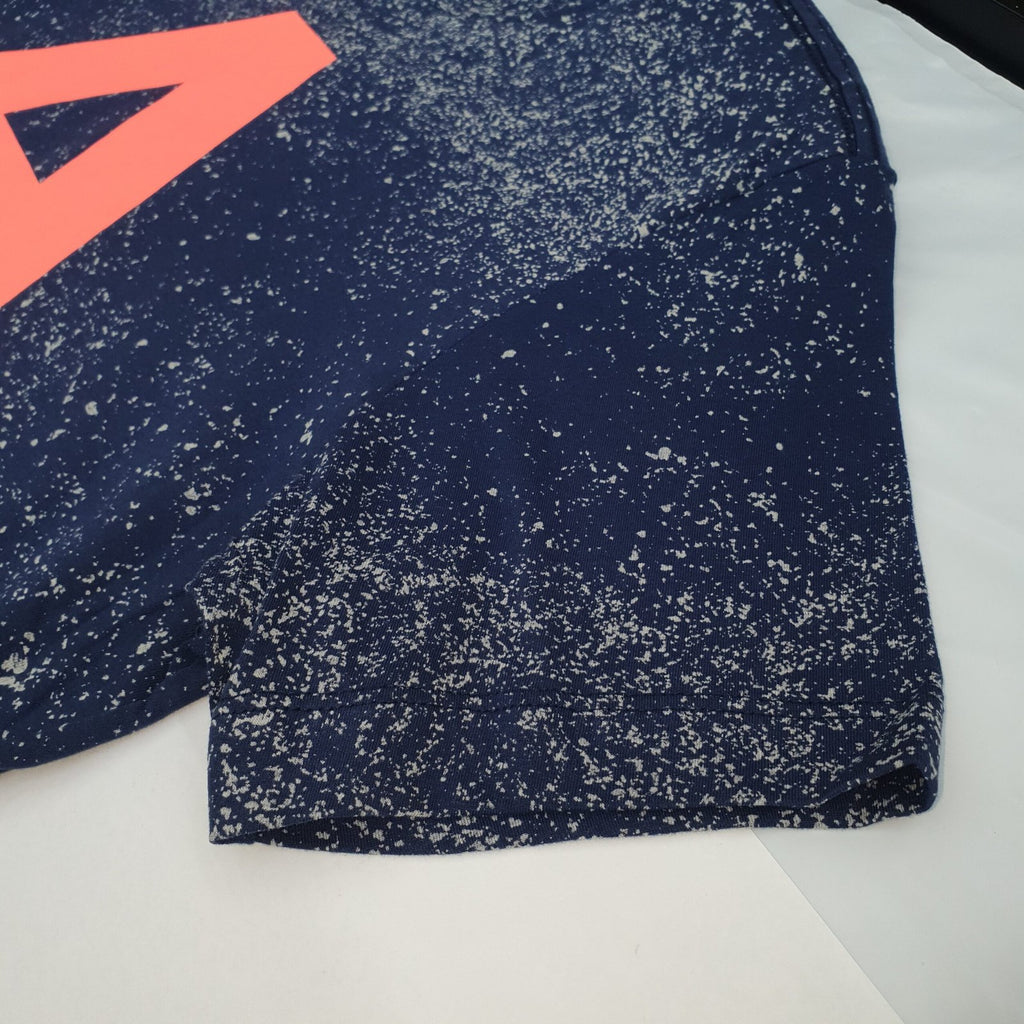 Camiseta Aeropostale Masculina Azul Galáxia Estampa Rosê