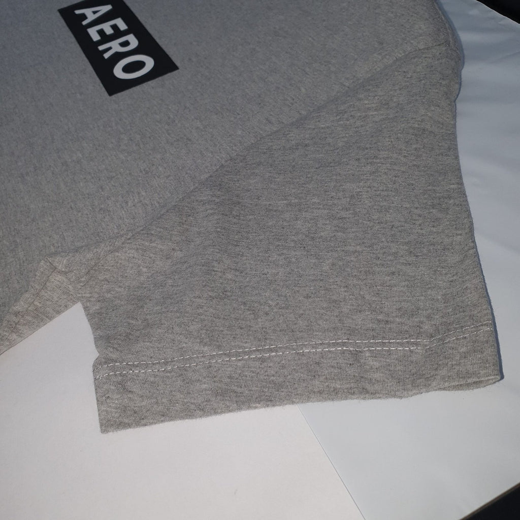 Camiseta Aeropostale Masculina Cinza Estampa Clássica