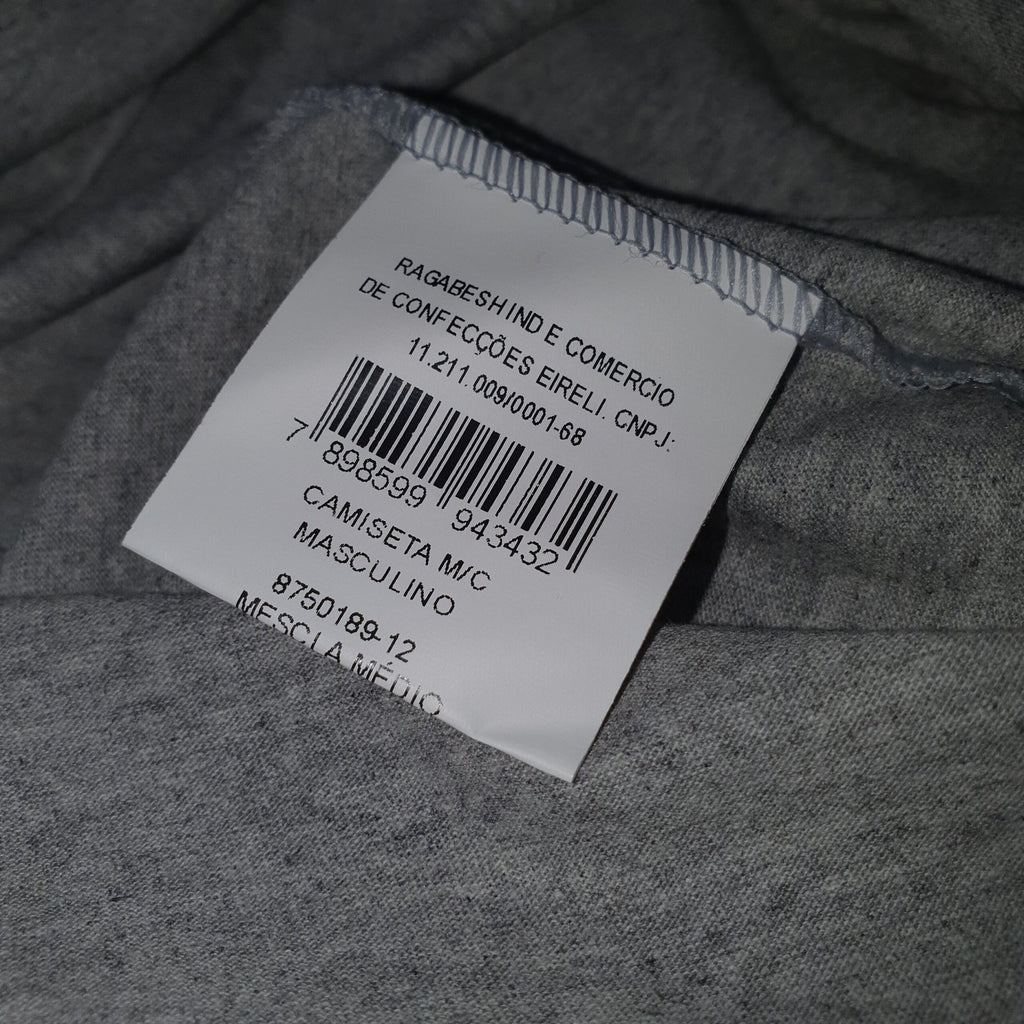 Camiseta Aeropostale Masculina Cinza Estampa Clássica