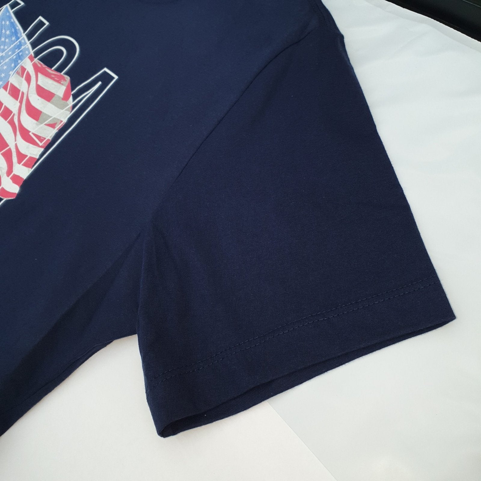 Camiseta Aeropostale Masculina Azul Marinho Estampa USA