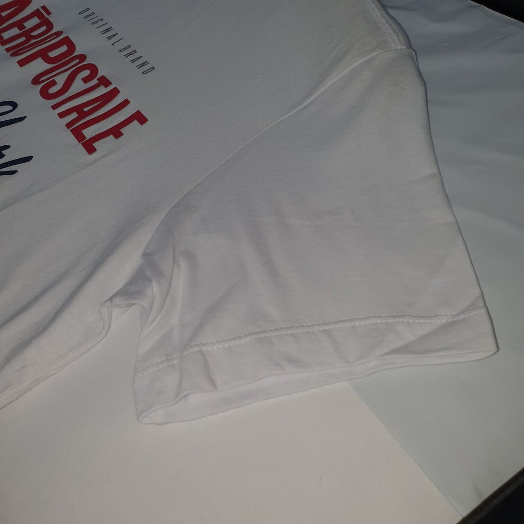 Camiseta Aeropostale Masculina Branca Estampa New York