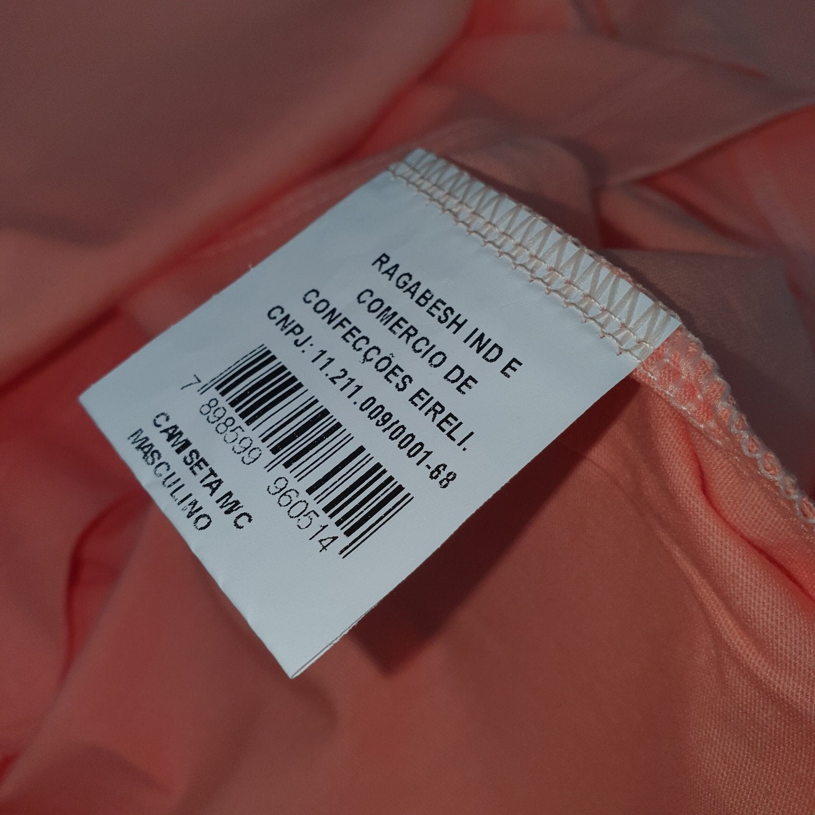 Camiseta Aeropostale Masculina Coral Estampa NYC 87