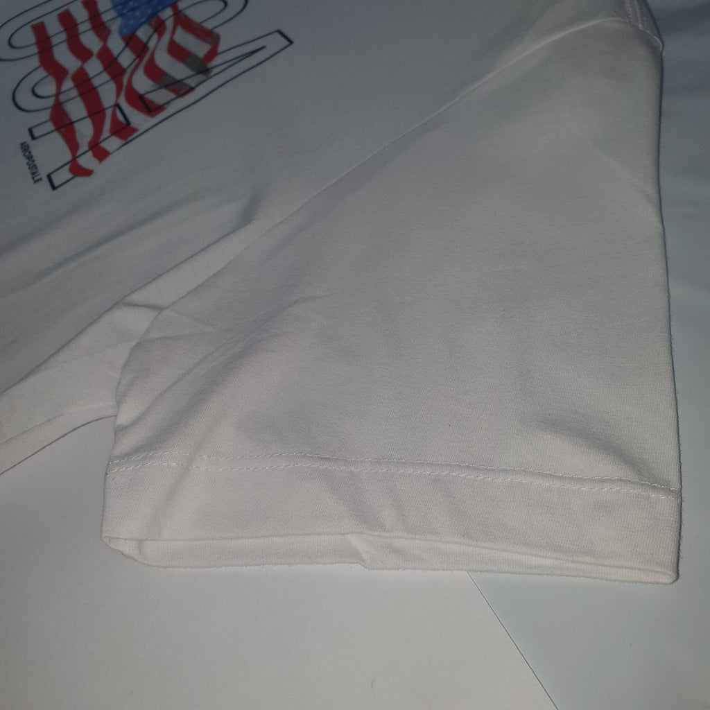 Camiseta Aeropostale Masculina Branca Estampa USA