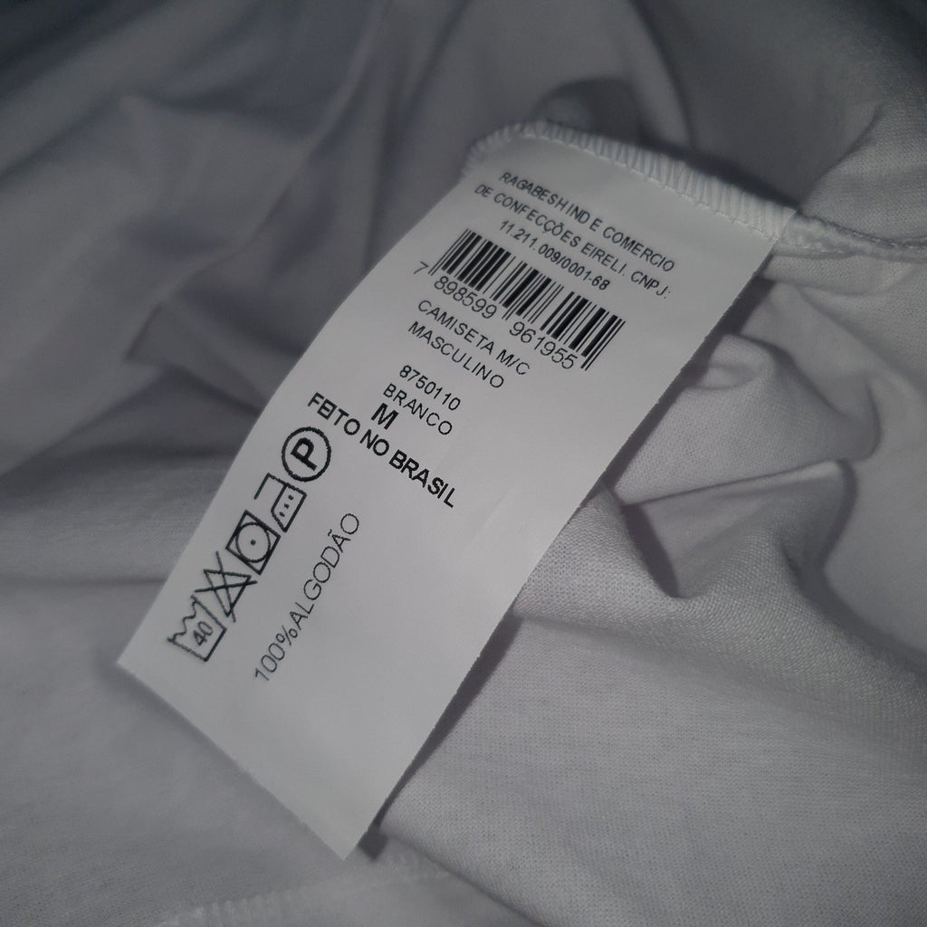 Camiseta Aeropostale Masculina Branca Estampa NY 87