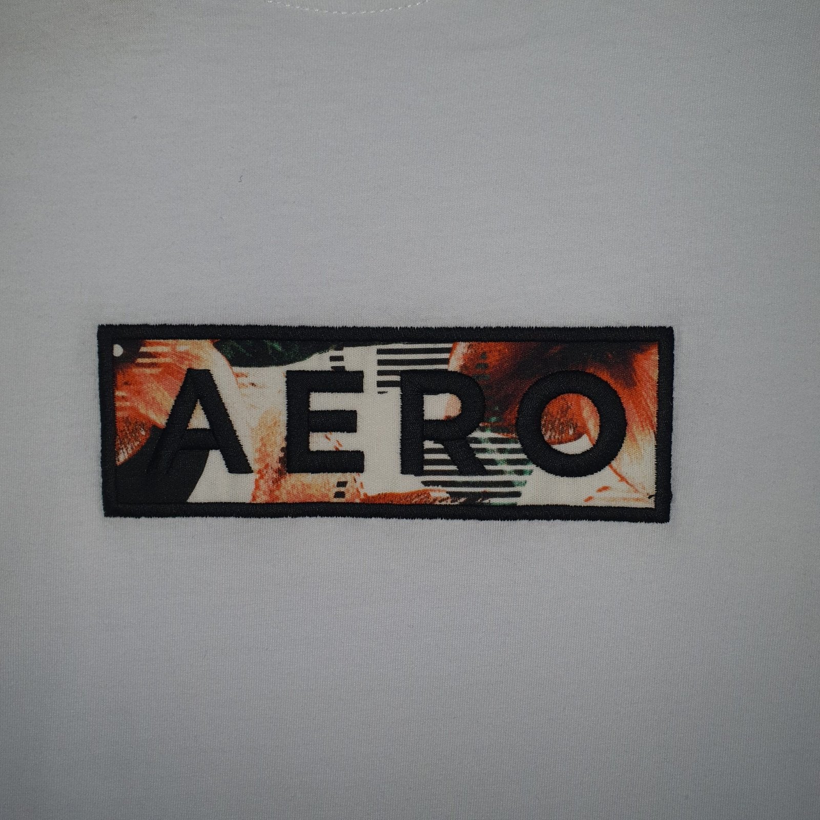 Camiseta Aeropostale Masculina Branca Estampa Cores