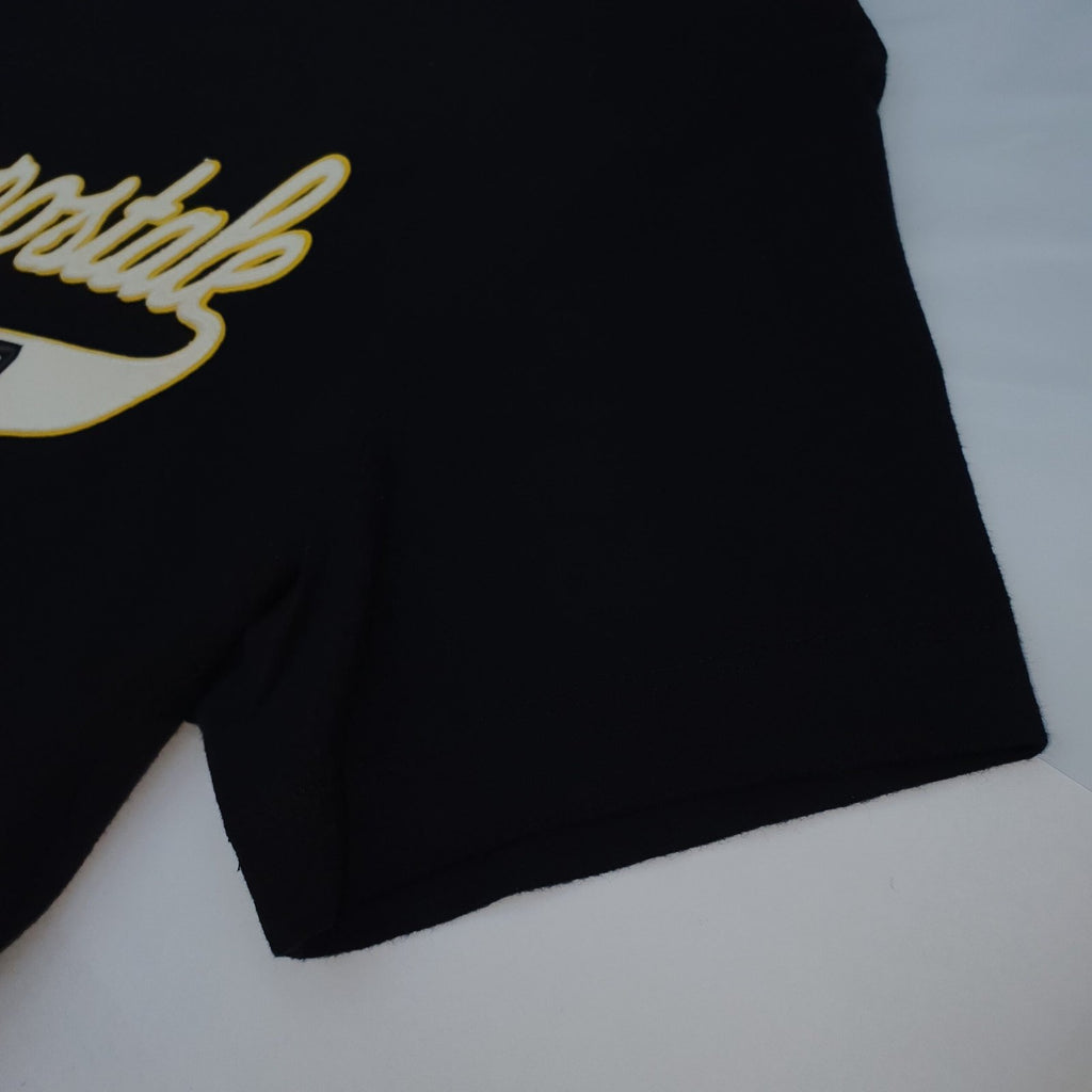 Camiseta Aeropostale Masculina Preta Estampa Alto Relevo