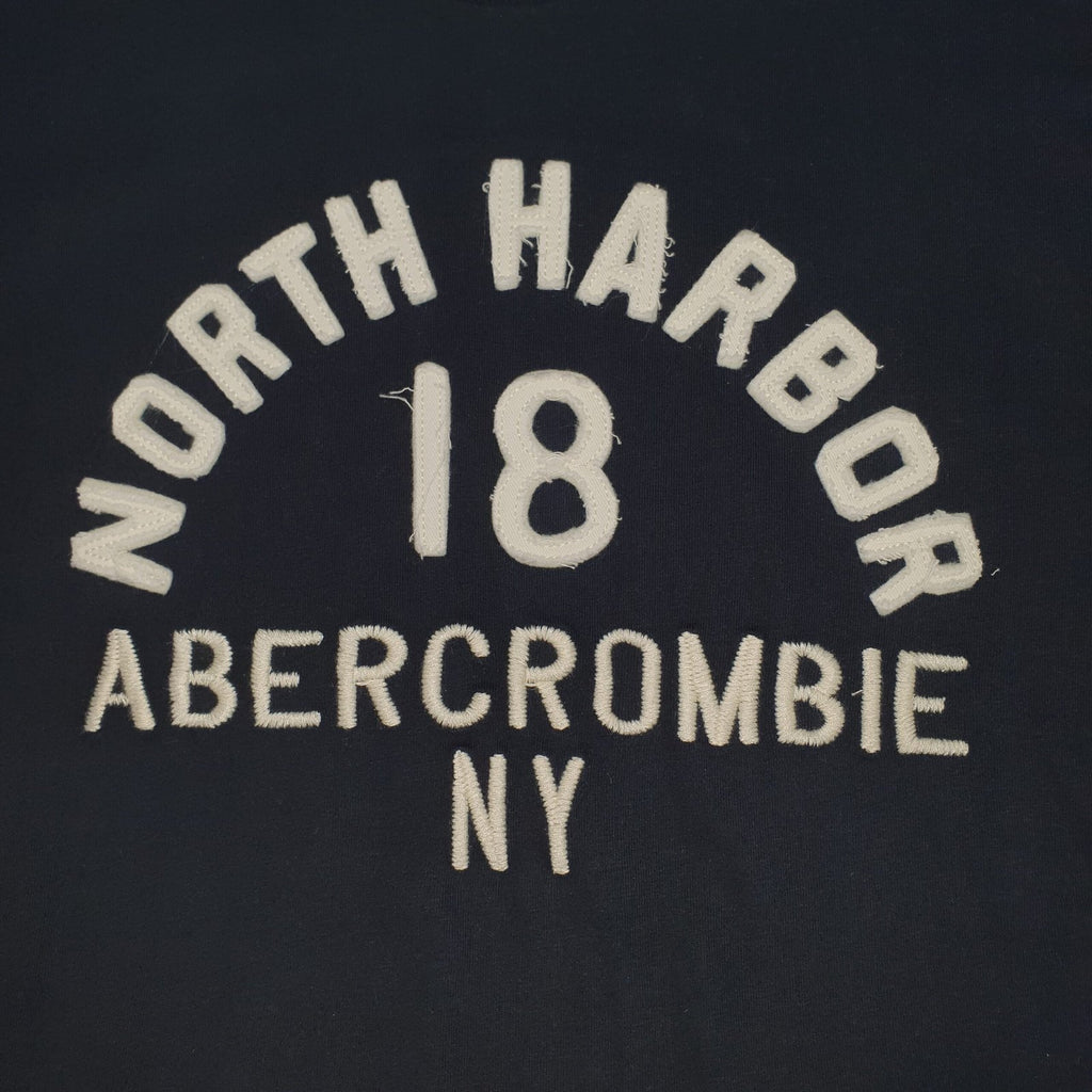 Camiseta Abercrombie Masculina Petróleo Estampa NY