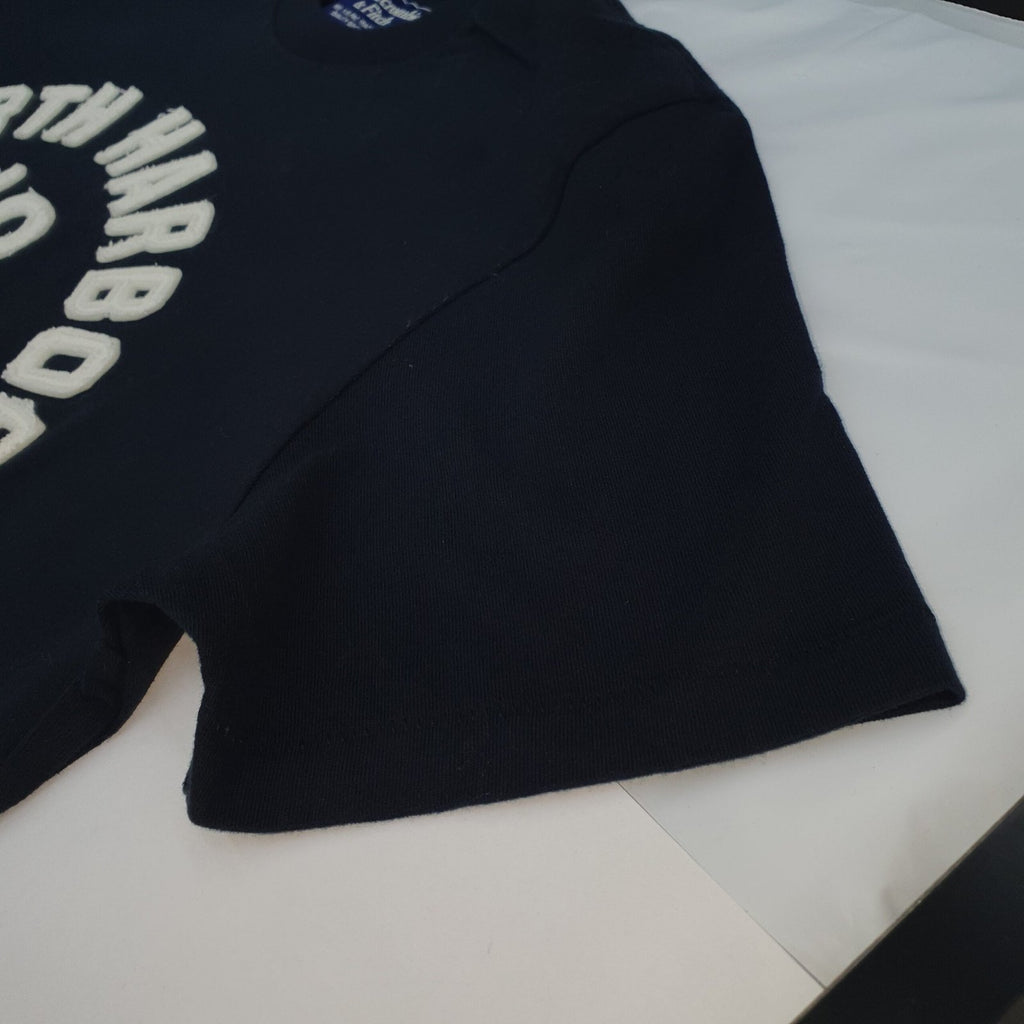 Camiseta Abercrombie Masculina Petróleo Estampa NY