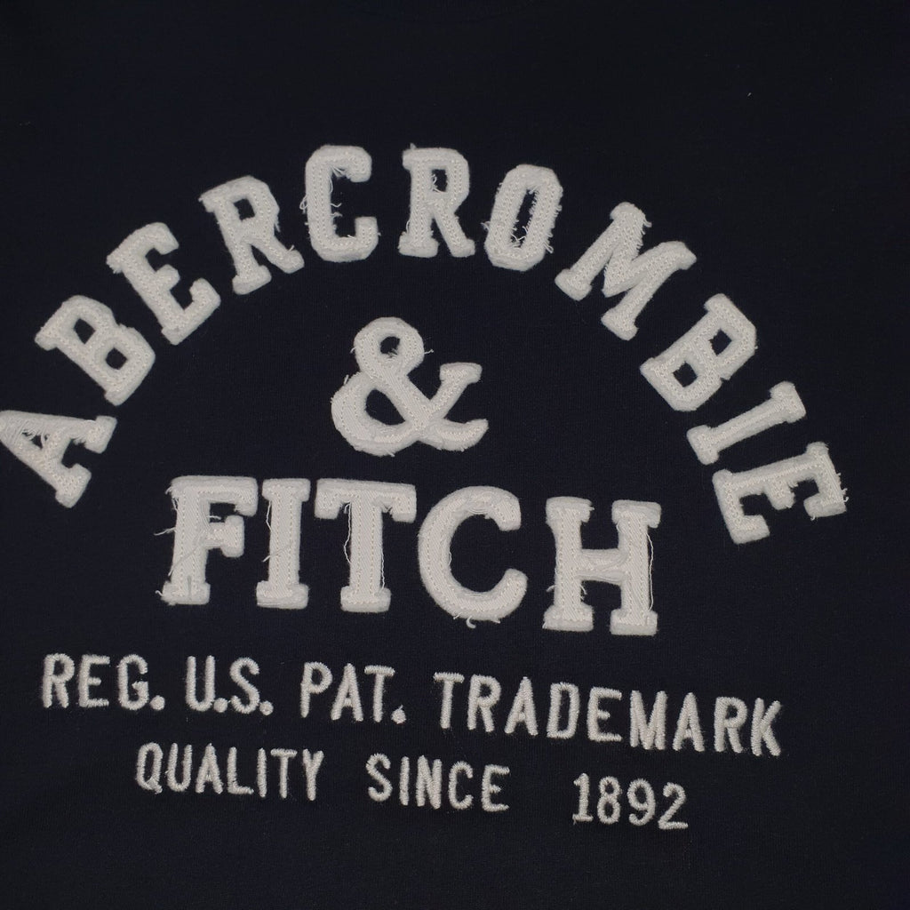 Camiseta Abercrombie Masculina Petróleo Estampa Letreiro