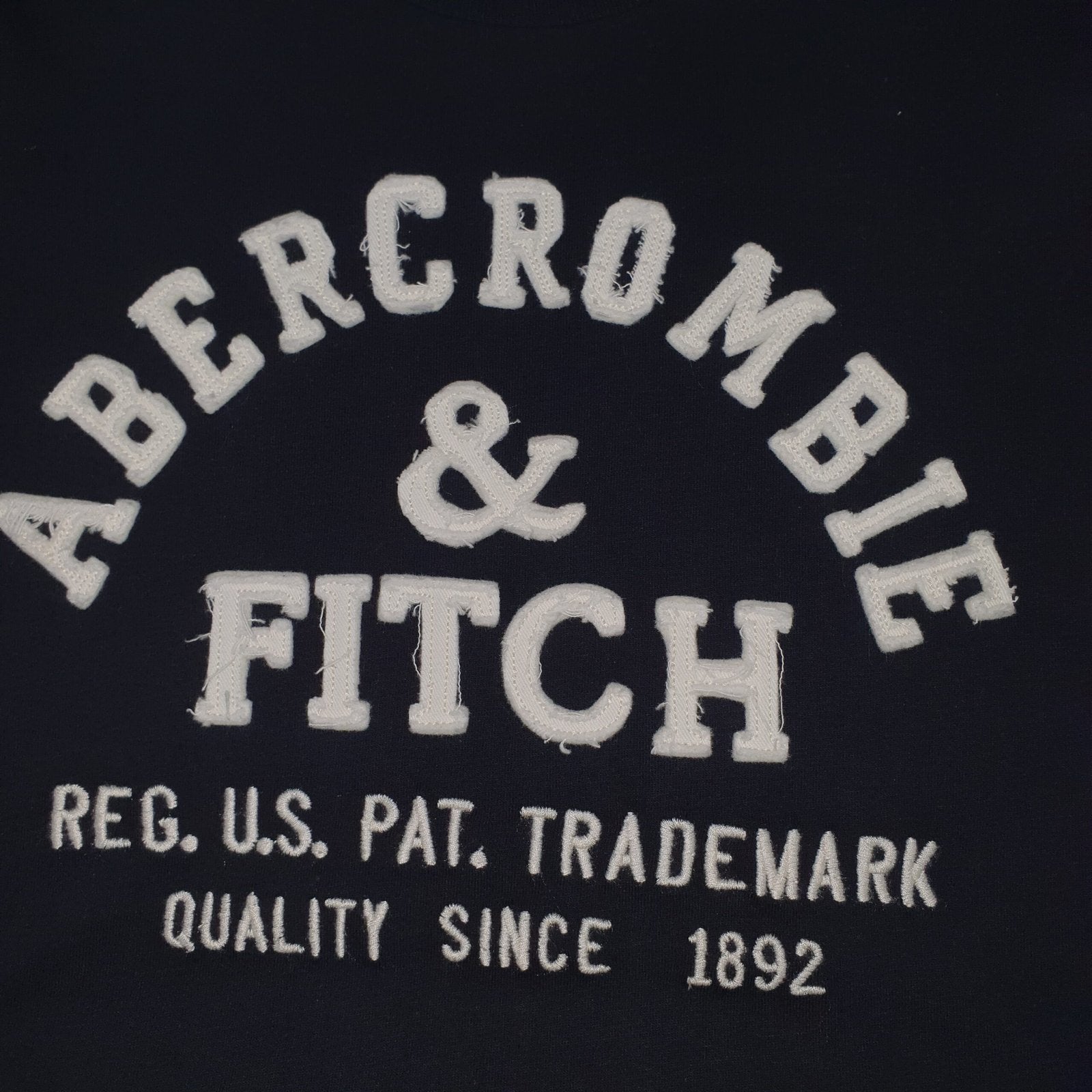 Camiseta Abercrombie Masculina Petróleo Estampa Letreiro