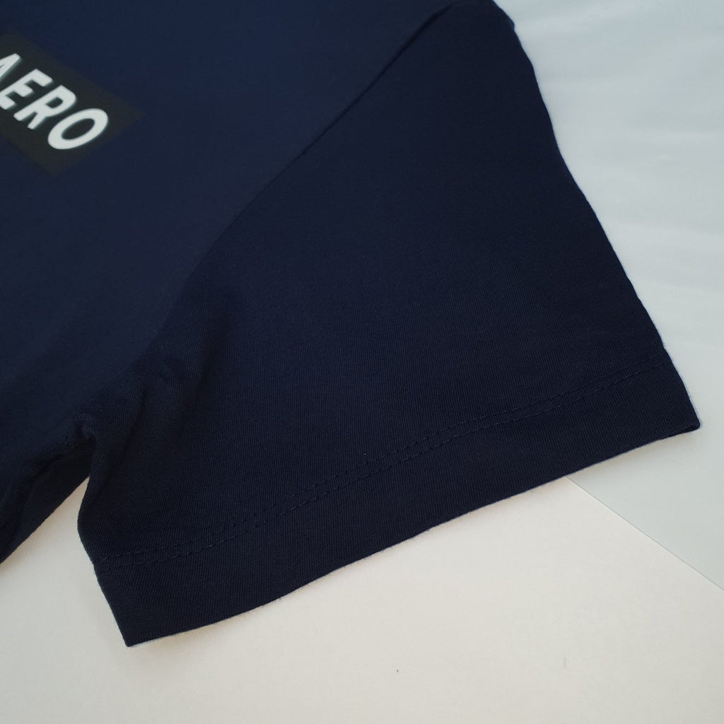 Camiseta Aeropostale Masculina Marinho Estampa Clássica