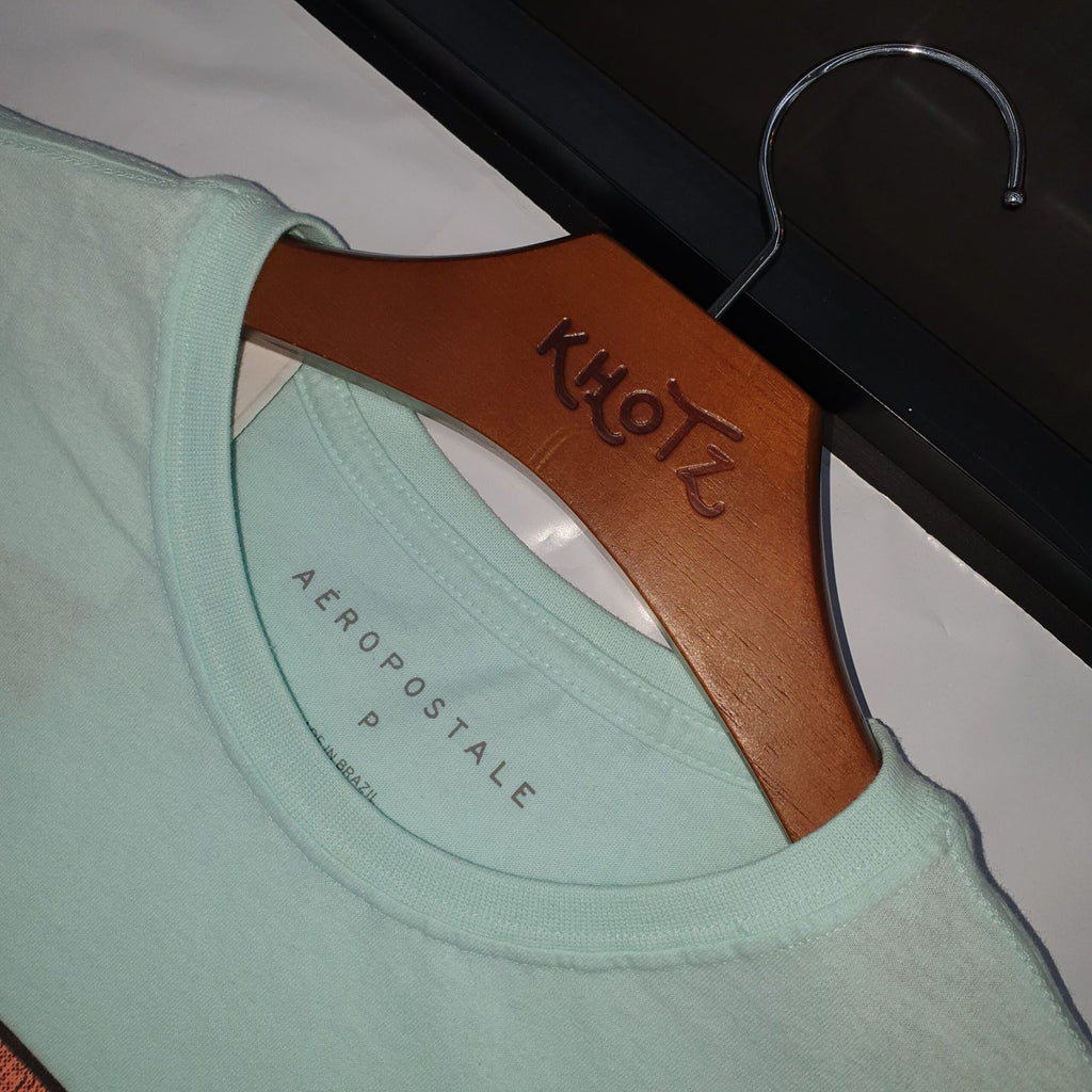 Camiseta Aeropostale Masculina Verde Água Estampa Cactus
