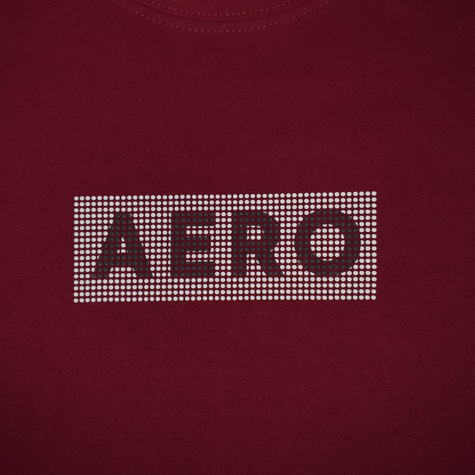 Camiseta Aeropostale Masculina Bordô Estampa Emborrachada