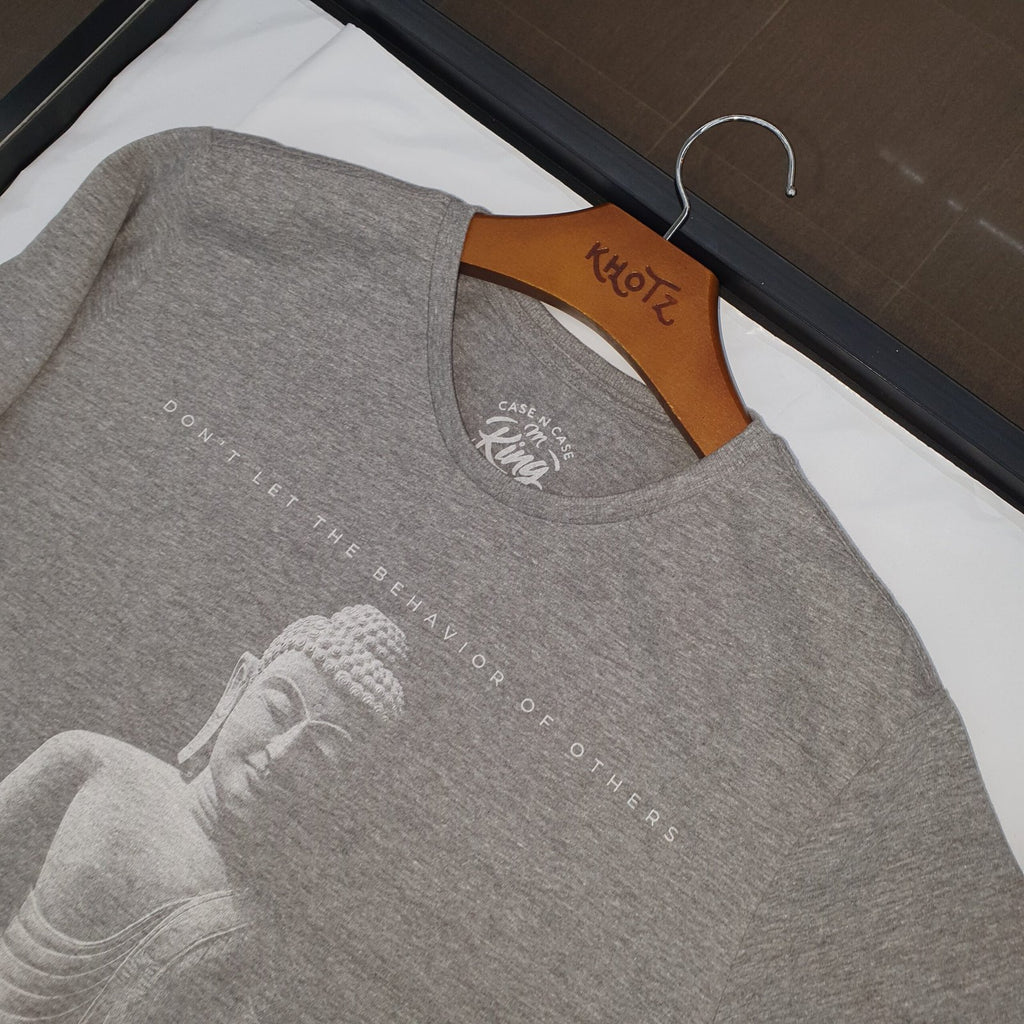 Camiseta King&Joe Masculina Cinza Estampa Tailândia
