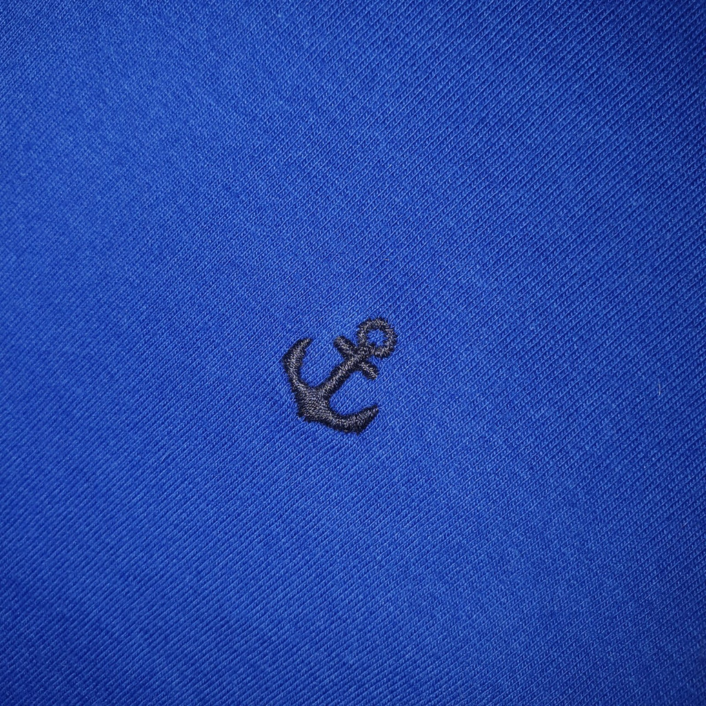 Camiseta Básica King&Joe Masculina Azul Royal Logo Marinho