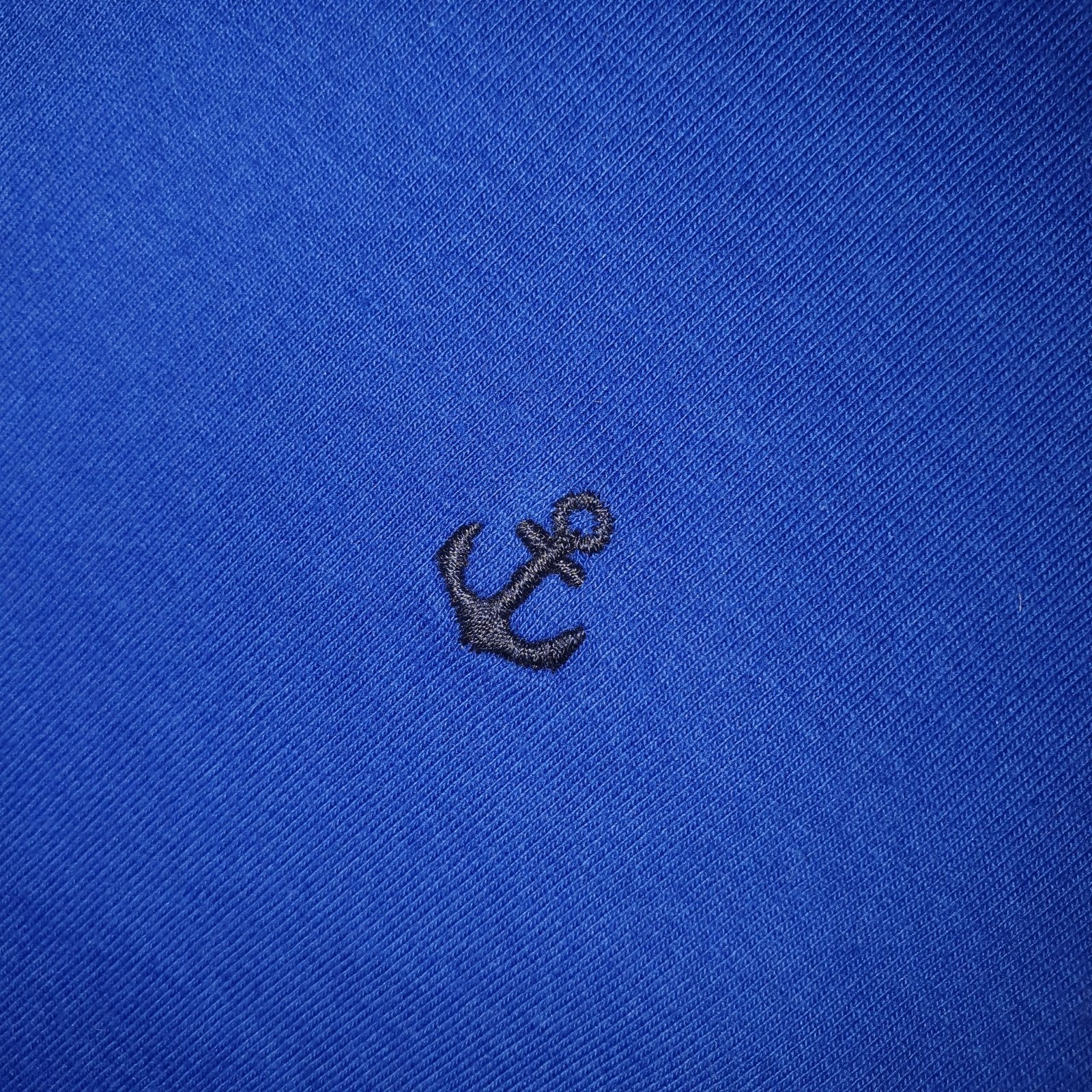 Camiseta Básica King&Joe Masculina Azul Royal Logo Marinho