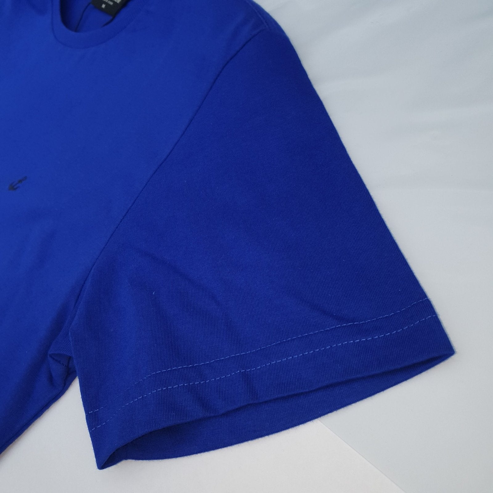 Camiseta Básica King&Joe Masculina Azul Royal Logo Marinho