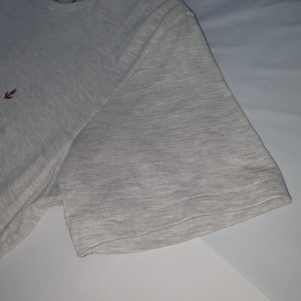 Camiseta Básica king&Joe Masculina Mescla Logo Bordô