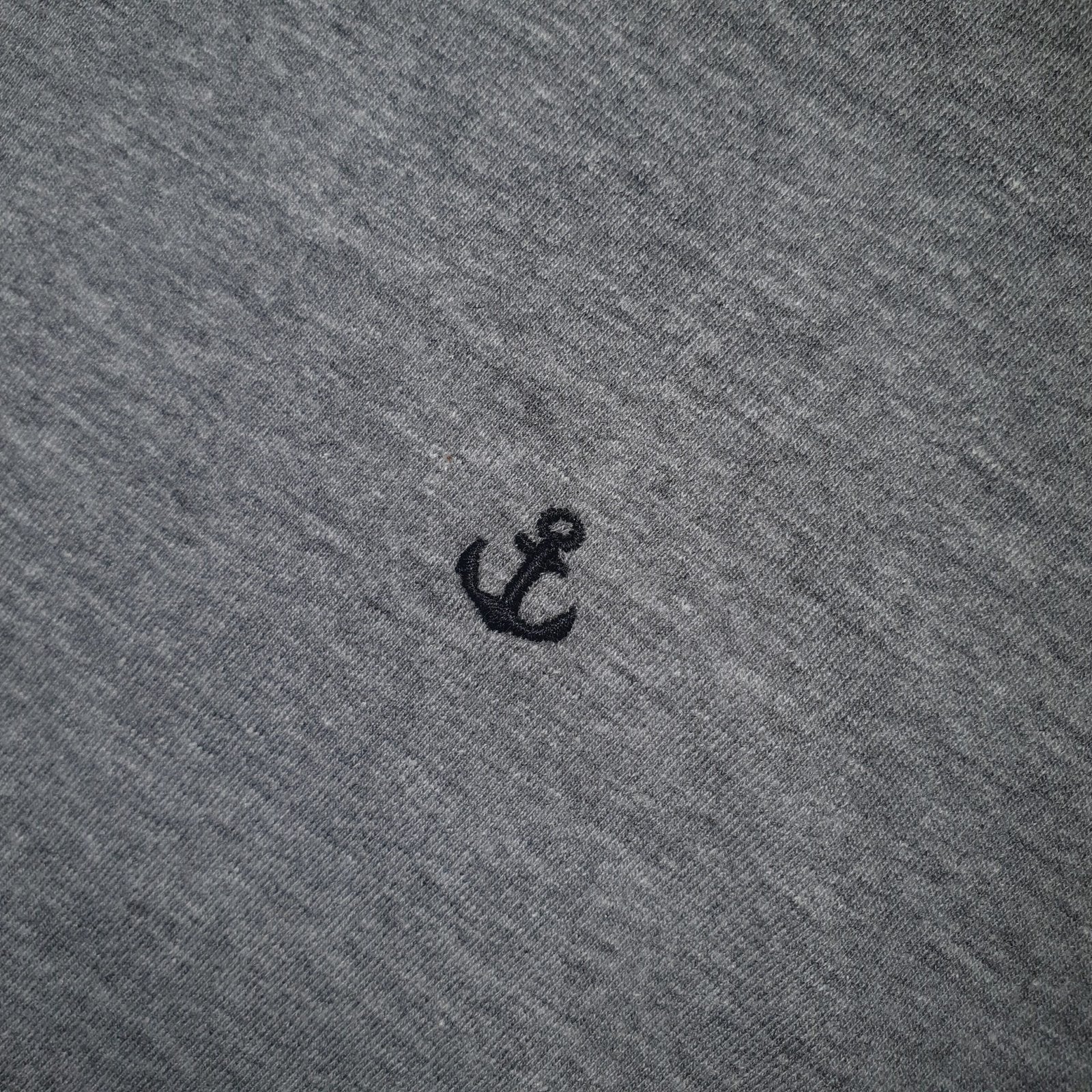 Camiseta Básica king&Joe Masculina Cinza Logo Preto