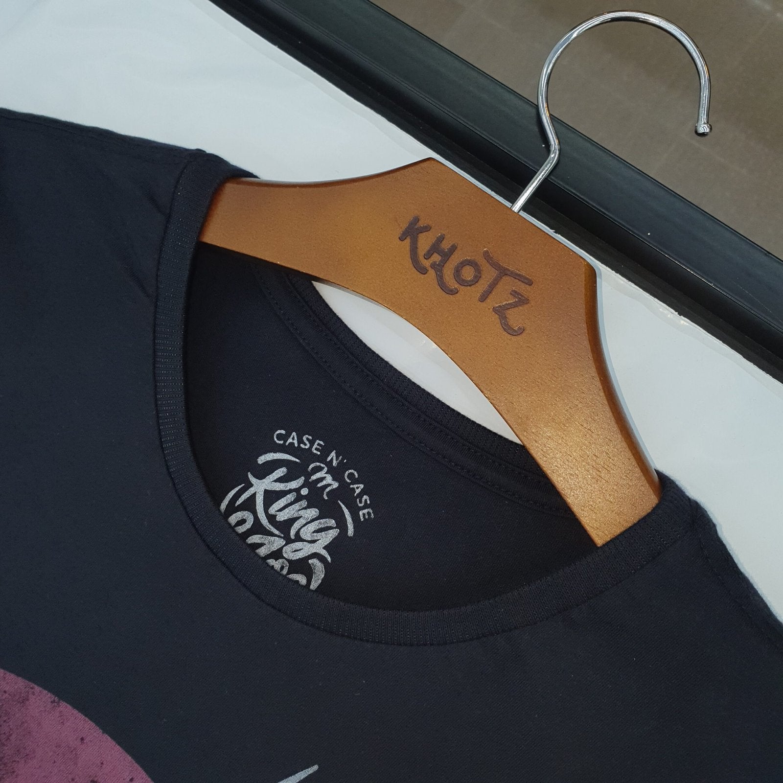 Camiseta Básica King&Joe Masculina Petróleo Estampa Smile Jamaica