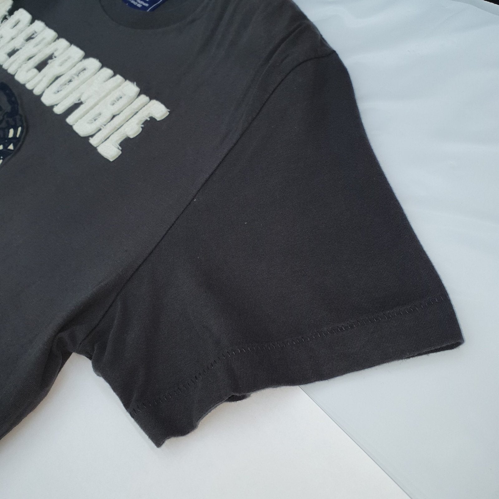Camiseta Abercrombie Masculina Chumbo Estampa Índio 1892