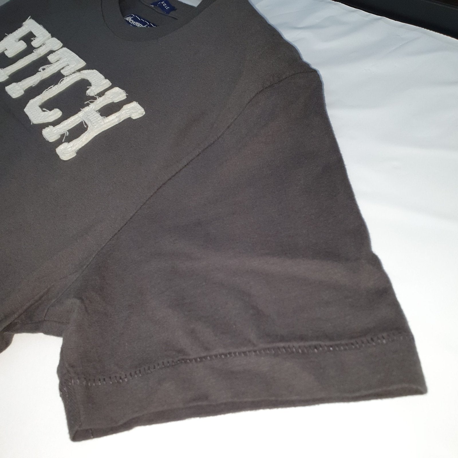 Camiseta Abercrombie Masculina Chumbo Estampa Índio