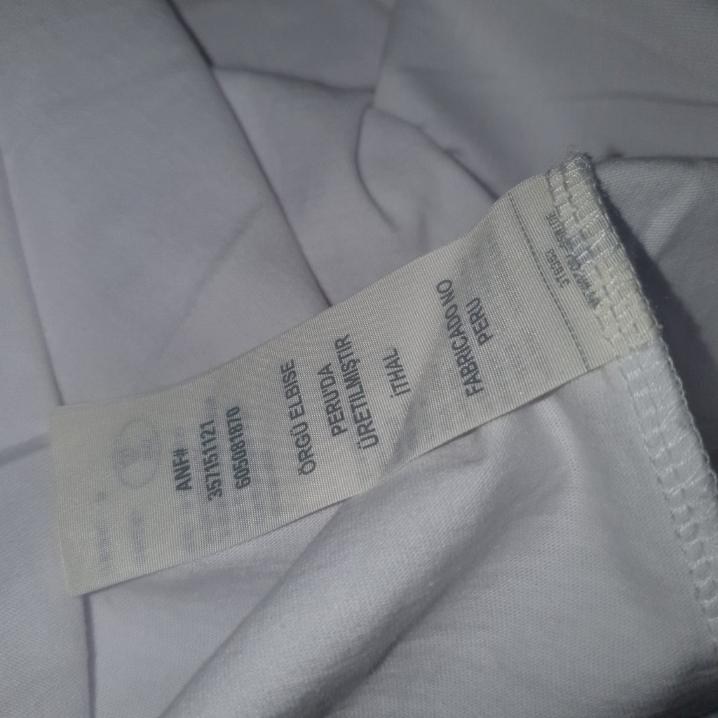 Camiseta Abercrombie Masculina Branca Estampa Fitch