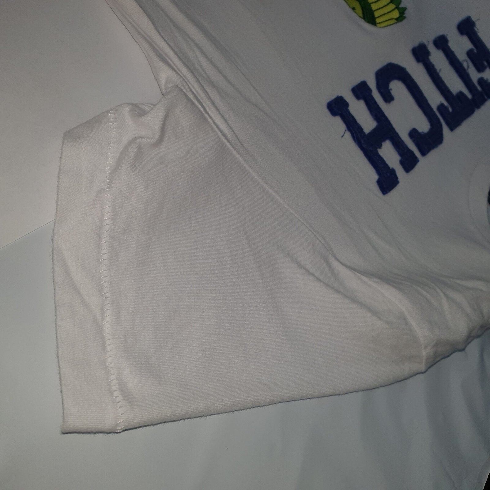 Camiseta Abercrombie Masculina Branca Estampa Índio Amarelo