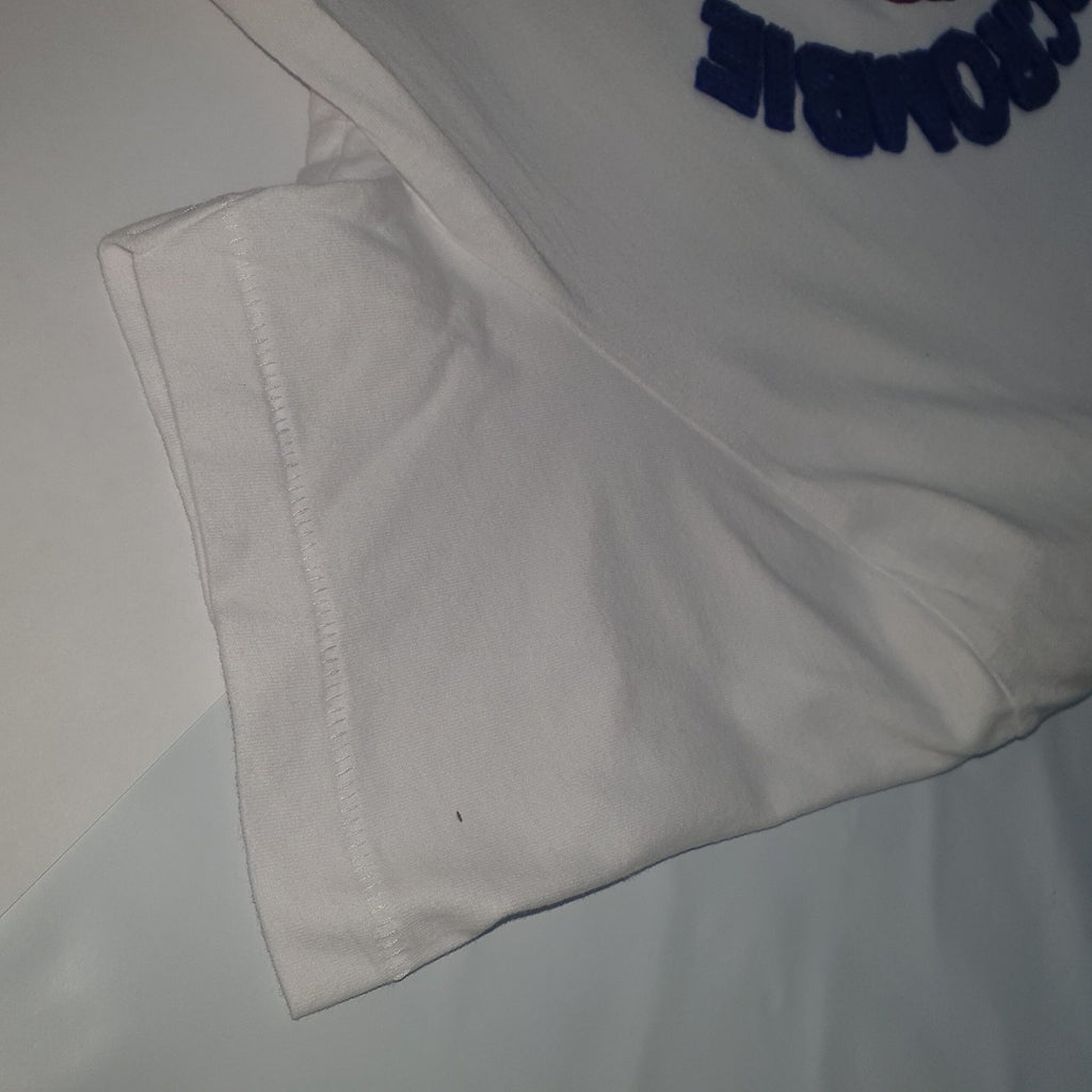 Camiseta Abercrombie Masculina Branca Estampa Índio Warriors