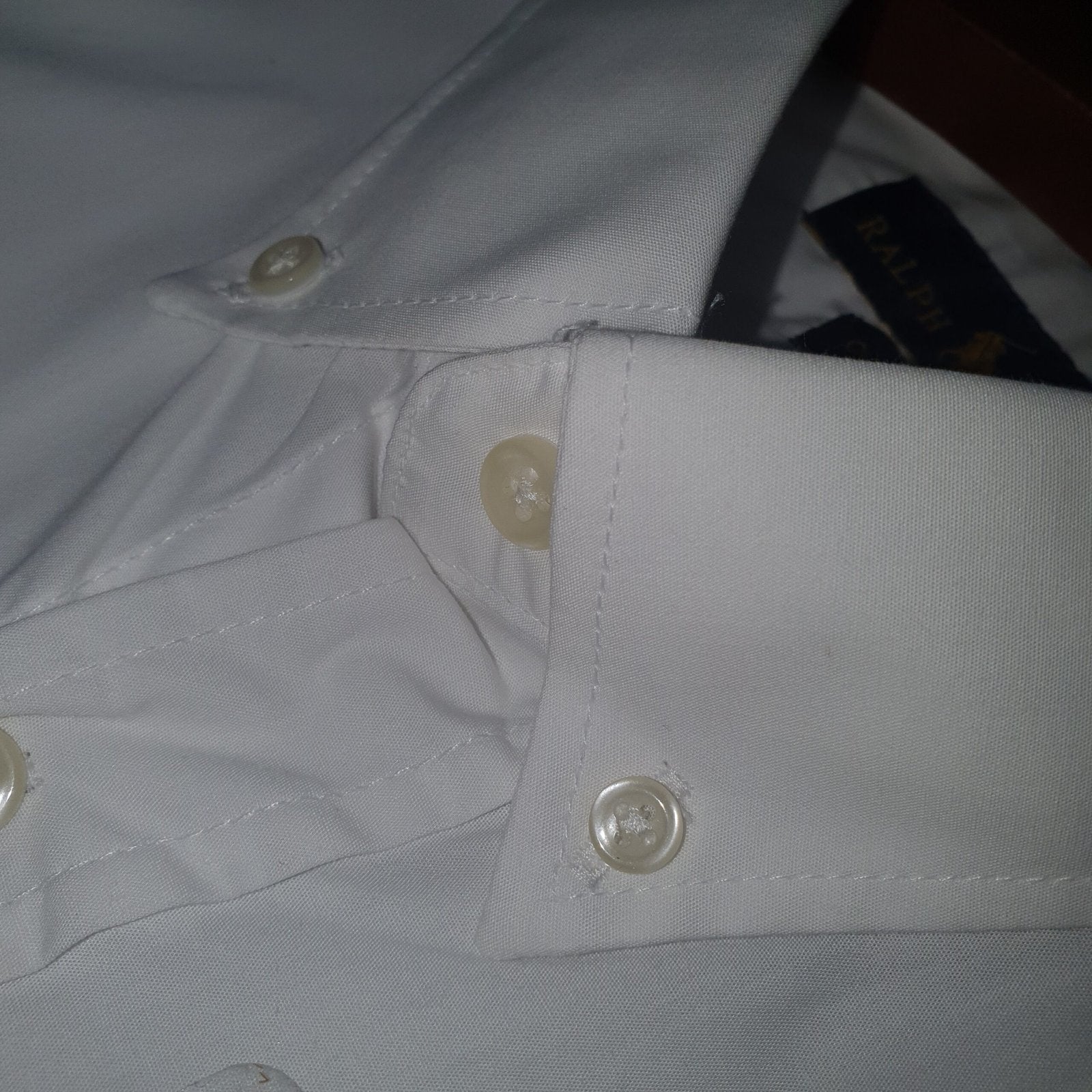 Camisa Ralph Lauren Masculina Algodão Seco Branca Pony Marinho