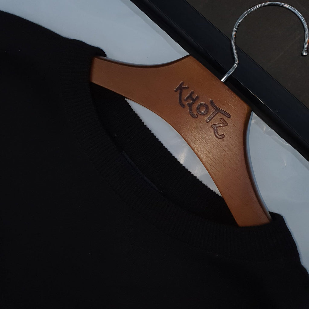 Suéter Ralph Lauren Masculino Preto Puro Algodão Pony Vermelho