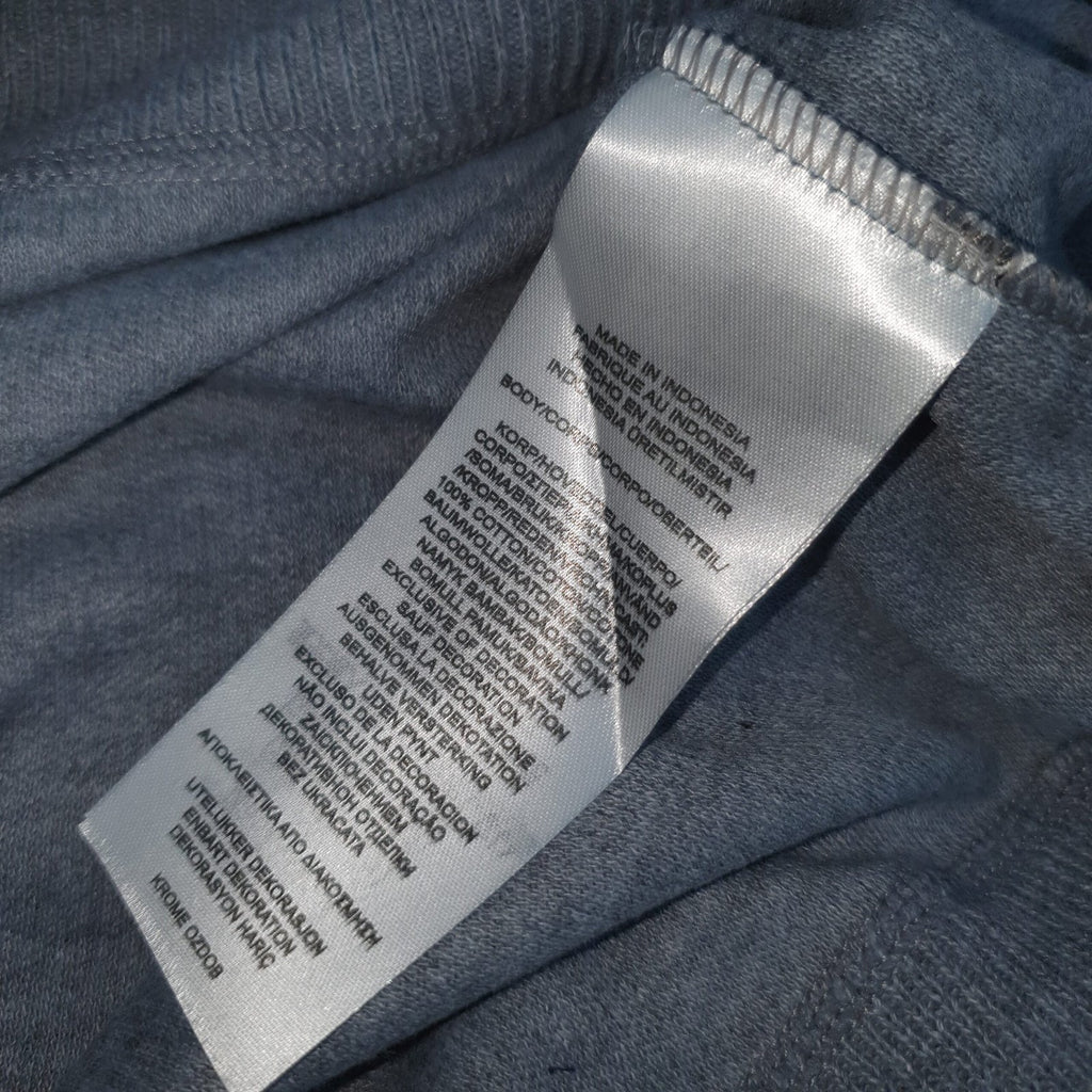 Suéter Ralph Lauren Masculino Cinza Puro Algodão Pony Marinho
