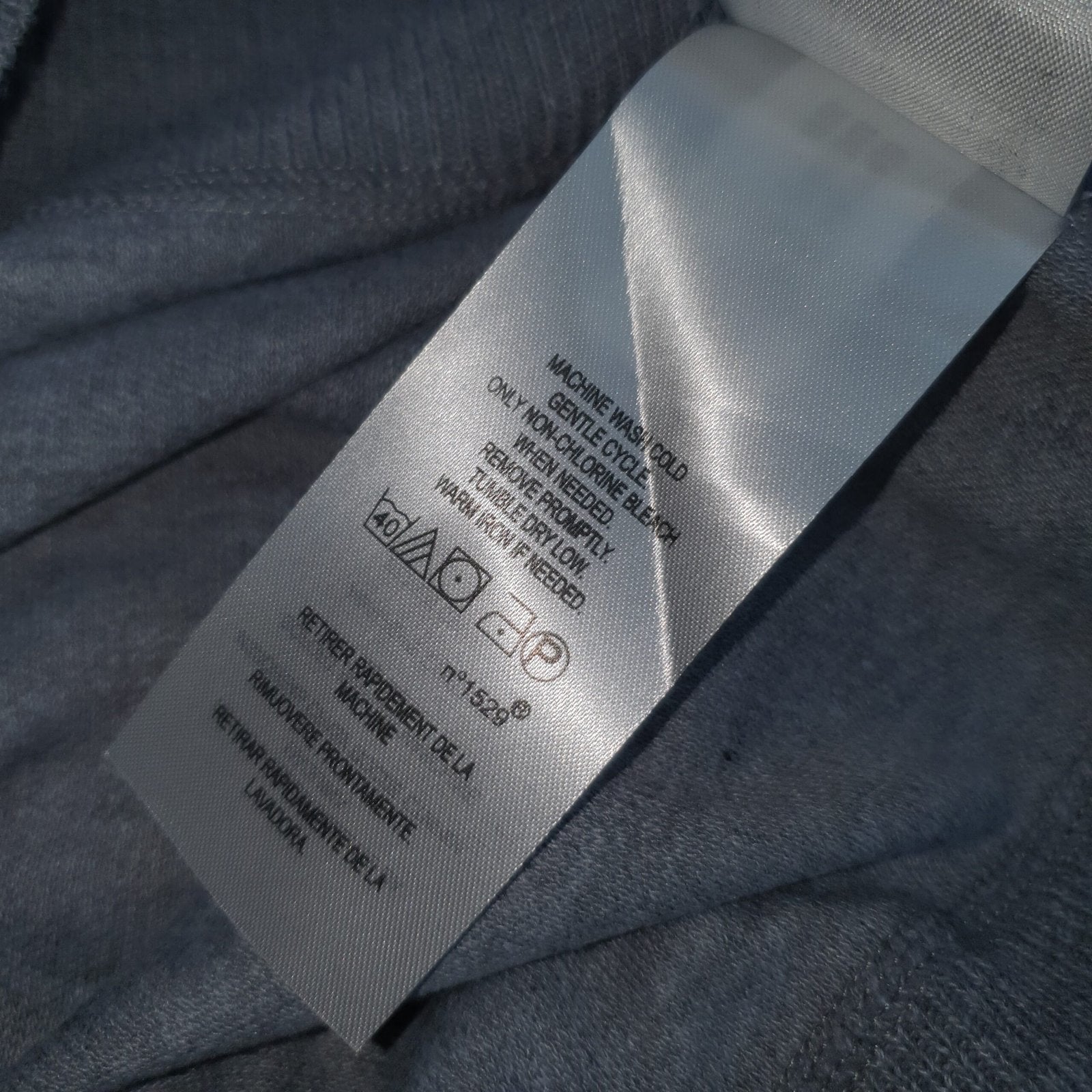 Suéter Ralph Lauren Masculino Cinza Puro Algodão Pony Marinho