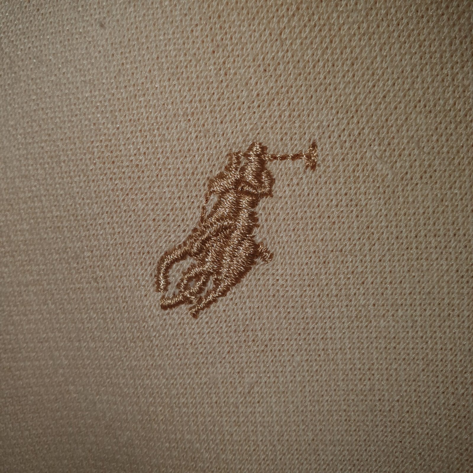 Moletom Ralph Lauren Masculino Creme Pony Dourado