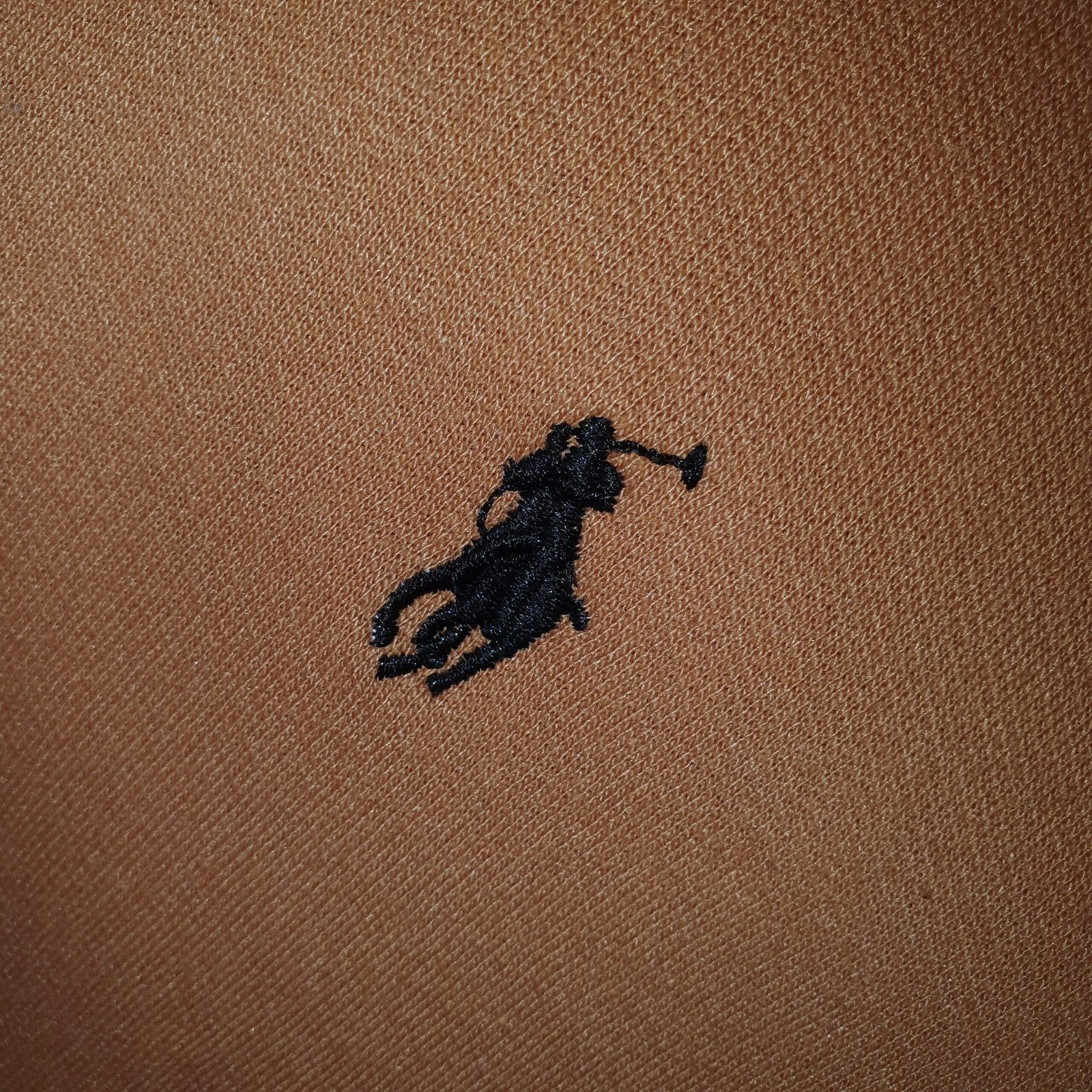 Moletom Ralph Lauren Masculino Mostarda Pony Preto