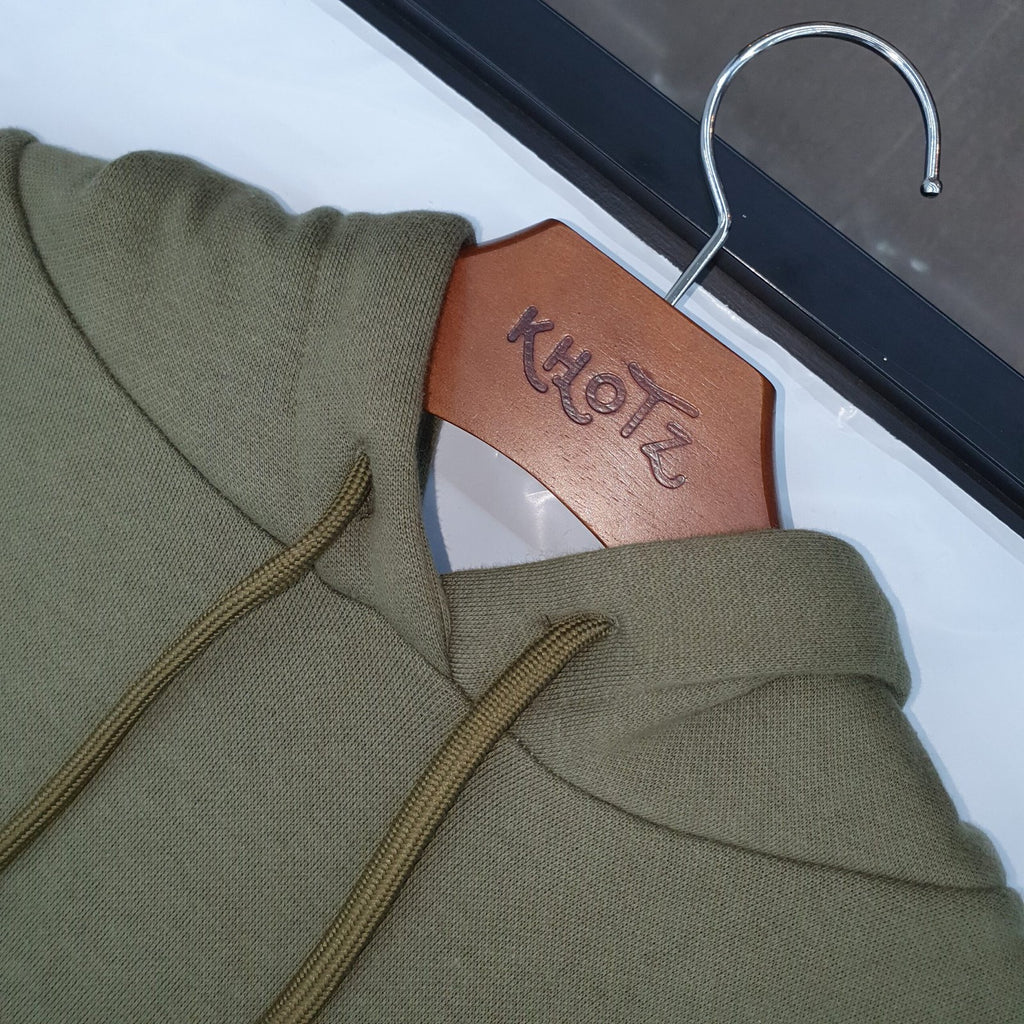 Moletom Ralph Lauren Masculino Verde Exército Pony Laranja