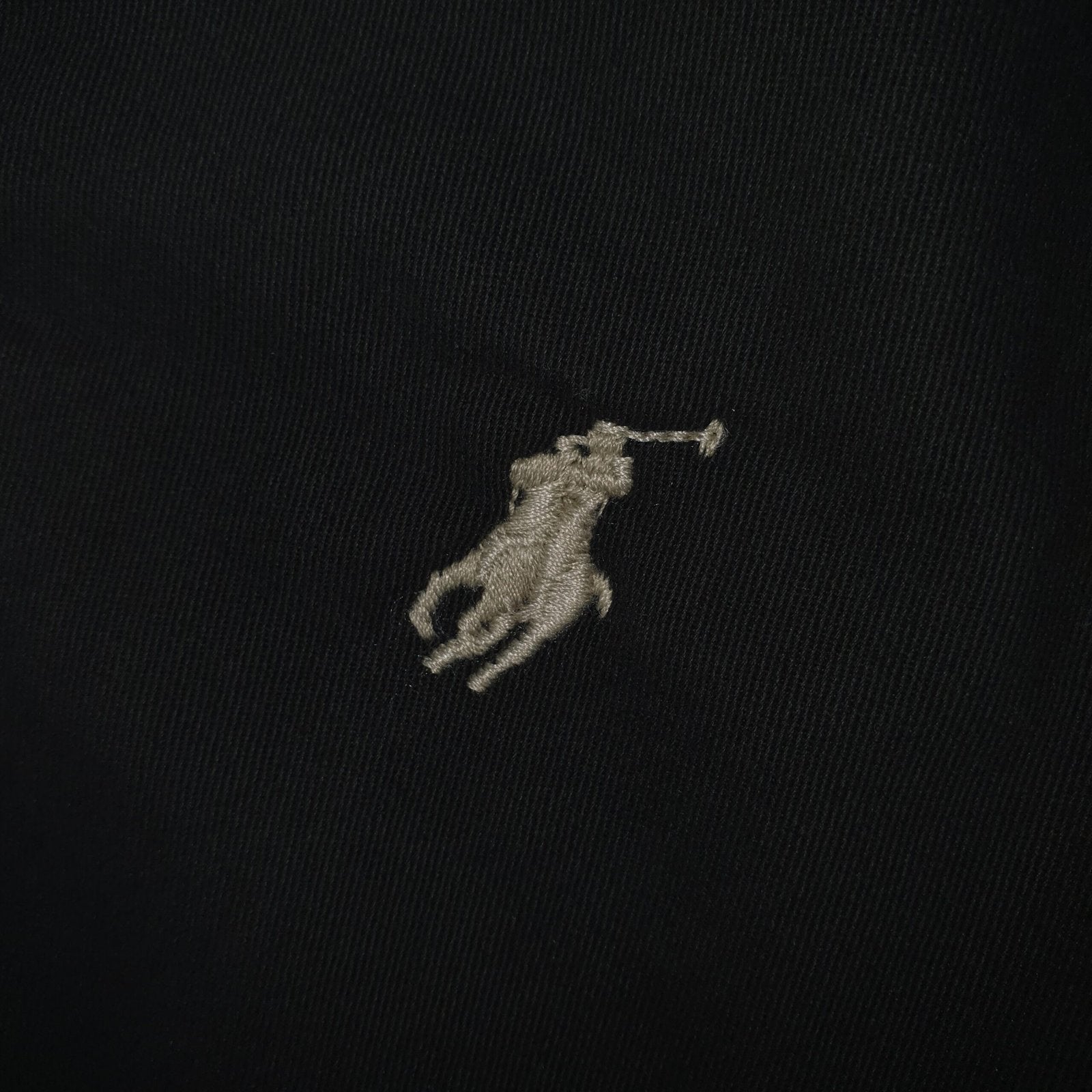 Jaqueta Sarja Ralph Lauren Masculina Inverno Rigoroso Verde Exército com Pony Cinzento
