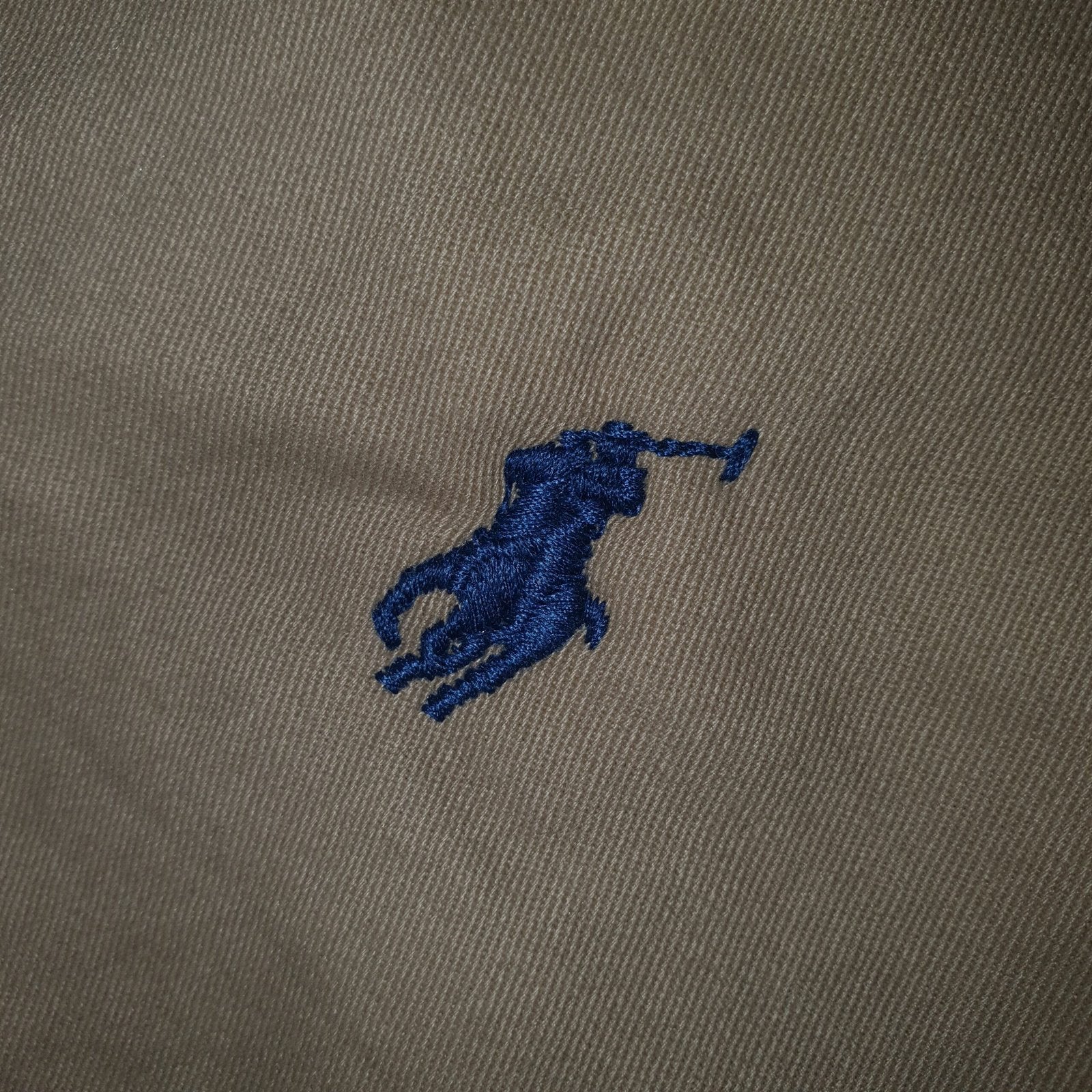 Jaqueta Sarja Ralph Lauren Masculina Inverno Rigoroso Caramelo com Pony Marinho