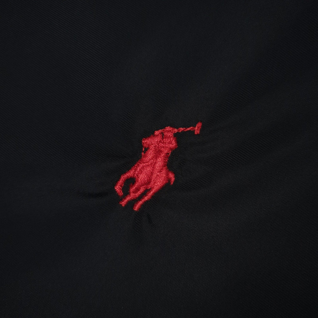 Jaqueta Ralph Lauren Masculina Bomber Preta Pony Vermelho