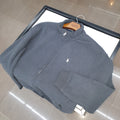 Pulôver Ralph Lauren Masculino Com Zipper Forrado Cor Grafite Pony Branco