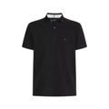 Polo Tommy Hilfiger Masculina Preta 1985 Regular Fit