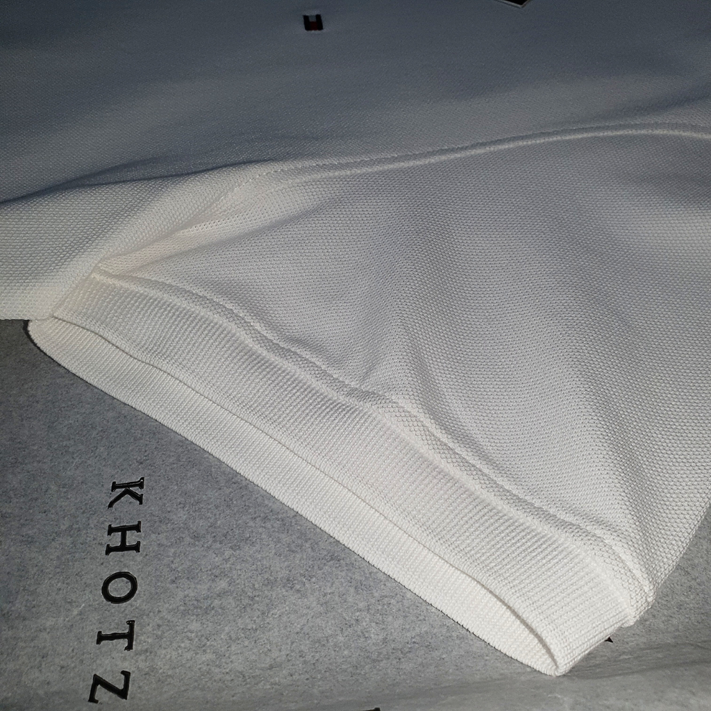 Polo Tommy Hilfiger Masculina Branca 1985 Regular Fit
