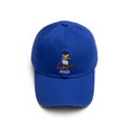 Boné Ralph Lauren Azul Royal Urso Americano Polo Bear
