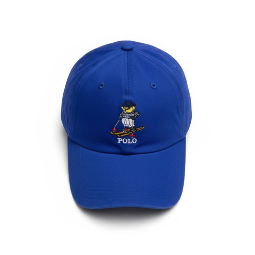 Boné Ralph Lauren Azul Royal Urso Americano Polo Bear