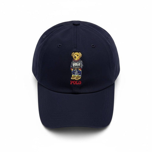 Boné Ralph Lauren Azul Marinho Urso Americano Polo Bear