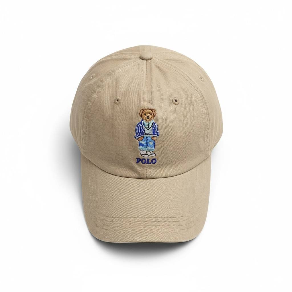 Boné Ralph Lauren Areia Urso Americano Polo Bear