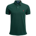 Polo Ralph Lauren Masculina Verde Floresta Pony Vermelho