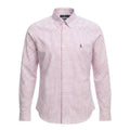 Camisa Ralph Lauren Masculina Xadrez Europeu Pony Uva