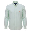 Camisa Ralph Lauren Masculina Listras América Pony Laranja