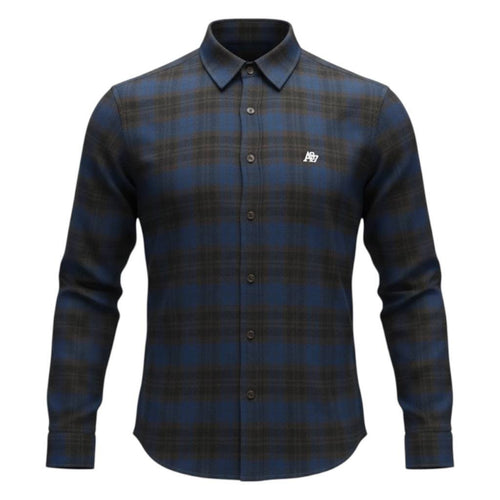 Camisa Ralph Lauren Masculina Xadrez Flanelada cor Marrom Aeropostale